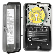 T104 Mechanical Timer Switch,208-277V AC DPST 40A,Pool Pump Switch,Heavy Duty Po