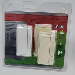 Lot 2 Legrand Dimmer H703PTCCCV6 Preset Slide 1 Pole 3 Color Plate 700w