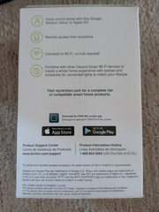 Single Leviton D215S-R02-1RW Decora Smart Gen. 2 Wi-Fi Switch White – NEW