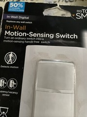 2 X My Touch Smart In-Wall Digital Motion-Sensing Switch Lighting Timer