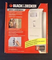 Black & Decker Lights Out Auto Switch SW100 Energy Saver Series – NEW