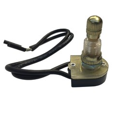 Gardner Bender GSW-61 Electrical Rotary Switch, SPST, ON-OFF, 6 A/125V AC,6 inch