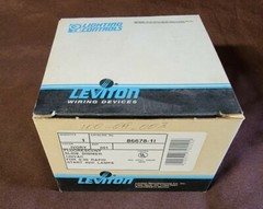 Leviton 86678-1I Fluorescent Slide Dimmer 120 VAC For 6-30 Rapid Start 40W Lamps
