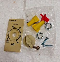 Intermatic FD60MC Ivory 60 Min Timer Auto Shut -Off Almond Color NEW OPEN BOX