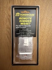 X-10 Powerhouse WS467 Remote Dimmer Wall Switch Vintage Home Automation NEW