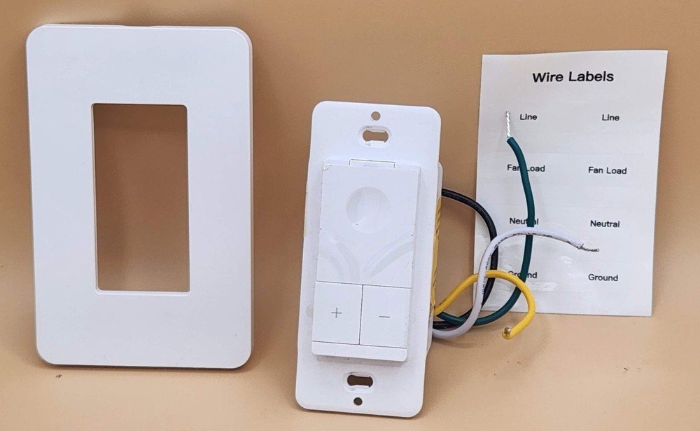 Treatlife Smart Ceiling Fan Controller. Neutral Wire Required