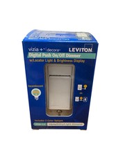 Leviton Vizia Plus Light Dimmer Switch 600W Incandescent 120V VPI06-1LZ