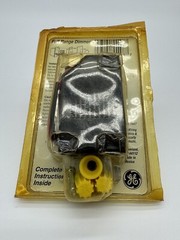 GE Push On/Off Dimmer Full Range 3 Way 600W Rotary Light Control Ivory D1637ULM5