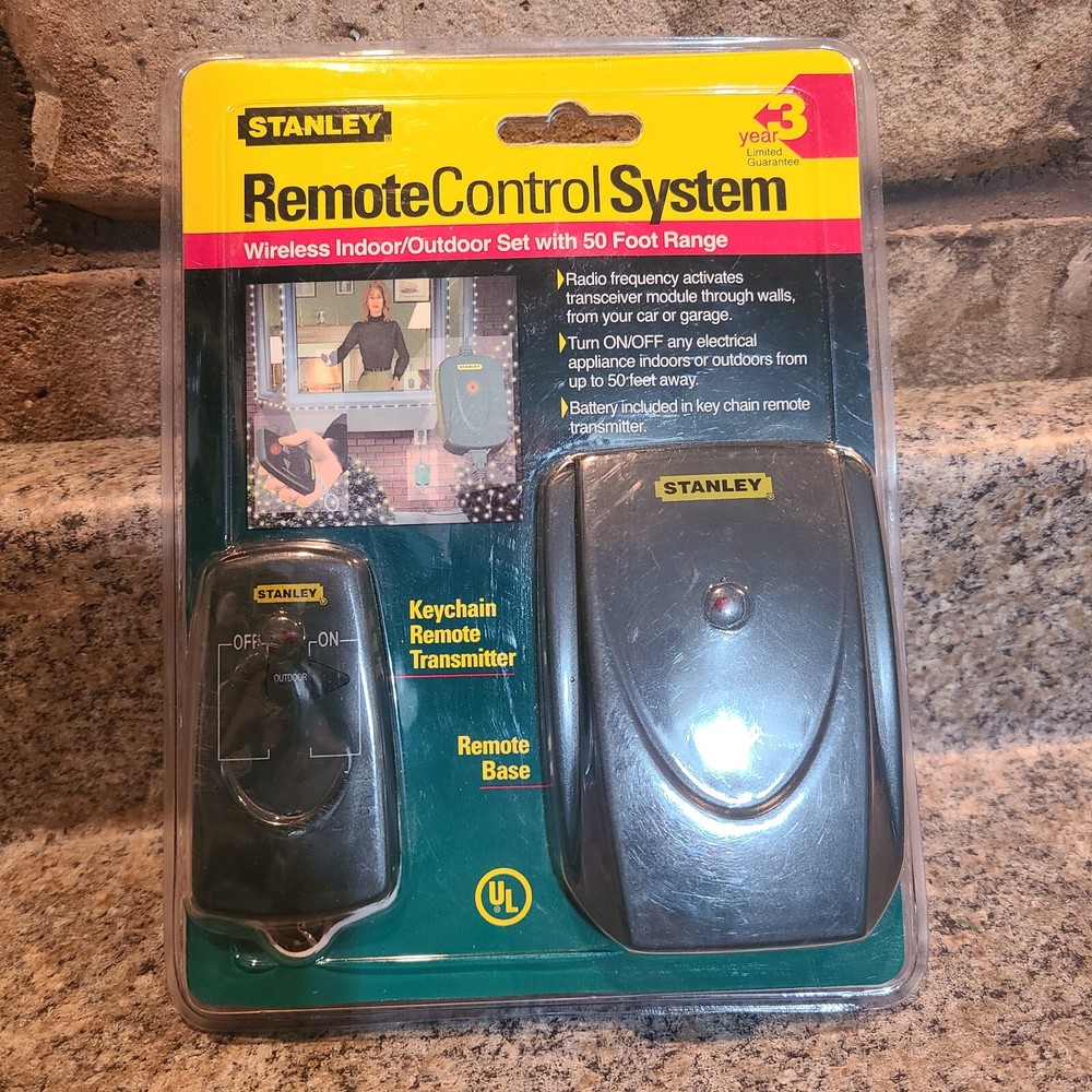 Wireless Stanley Remote Control System Indoor/Outdoor 50 Foot Range (C11)