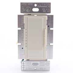 Lutron Maestro Almond Multi-Location Magnetic Low-Volt Dimmer 450W MALV-600-AL