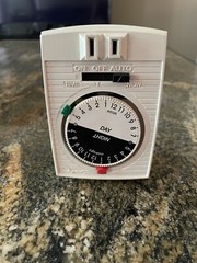 Vintage Ingraham Electric Clock Operated Automatic Timer 12-116 15 Amps Tungsten