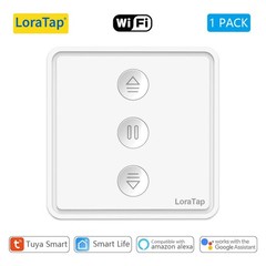 LoraTap Smart Shutter Switch w/ Alexa Google Voice & App Control Smart Home