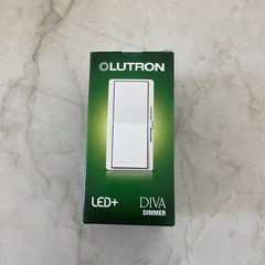 Lutron DVCL-153P-WH Dimmer Wall Light Switch – White
