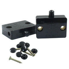 2Pcs Cabinet Door Switch, Closet Light Wardrobe Touch Switches for Cabinet Close