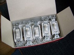 Lot of 10 Pass & Seymour Legrand Three Way Switch 20A 120/277VAC CS20AC3-W New