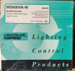 Lightolier MS600VA-W Dimmer