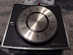 Vintage Westclox Electric Model 52011 24 Hour Switch Timer S35A, Works.