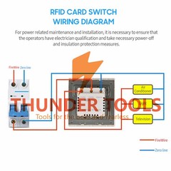 Thunder Tools Hotel High-power 40A Power Off Energy Saving Saver