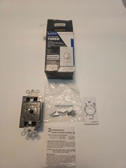 Intermatic Fd60mwc Timer, Spring Wound, 60 Min New Damaged Box