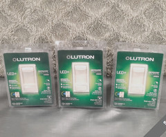 3PK Lutron Skylark Contour Dimmer Light Almond CTCL-153PDH-LA Single or 3 Way