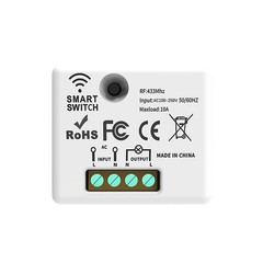 433MHz Wireless Light Switch Wall Panel Remote Control Lamp Receiver Tools