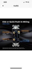 50 pack ELEGRP Matte Black Single Pole Decorator Light Switch’s