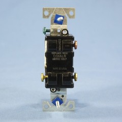 Eagle Brown 3-Way Toggle Wall Light Switch CO/ALR Aluminum Wiring 15A 5223-7B