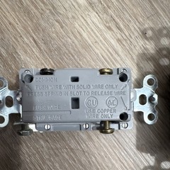 Decorator Rocker 3-way SPST Wall Switch Beige Matte 15A 120V