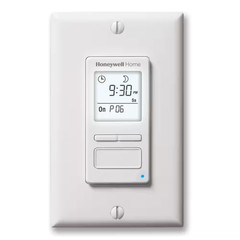 120-Volt 7-Day Programmable Indoor/Outdoor Motor and Light Switch Timer with Aut