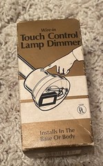 vintage Touch ‘n Lite table top dimmer control.