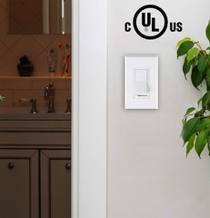 in Wall Dimmer Switch for LED Light/CFL/Incandescent,3-Way Single Pole Dimmab…