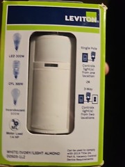 Leviton Decora, In-Wall Motion Sensor Light Motion Activated Auto-On/Auto-Off