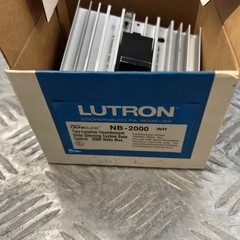 Lutron Nova NB-2000-WH Single-Pole Slide Dimmer 2000 W Incandescent