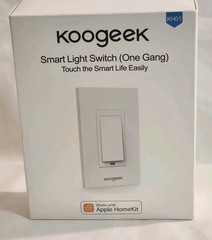 Koogeek KH01 Smart Light Dimmer (Two Gang) In New Factory Sealed Box -White