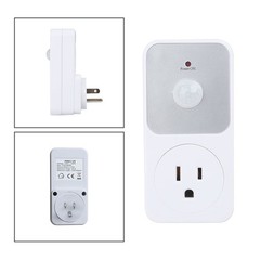 Wide Range Motion Detection Power Socket Switch 110V for Various Settings