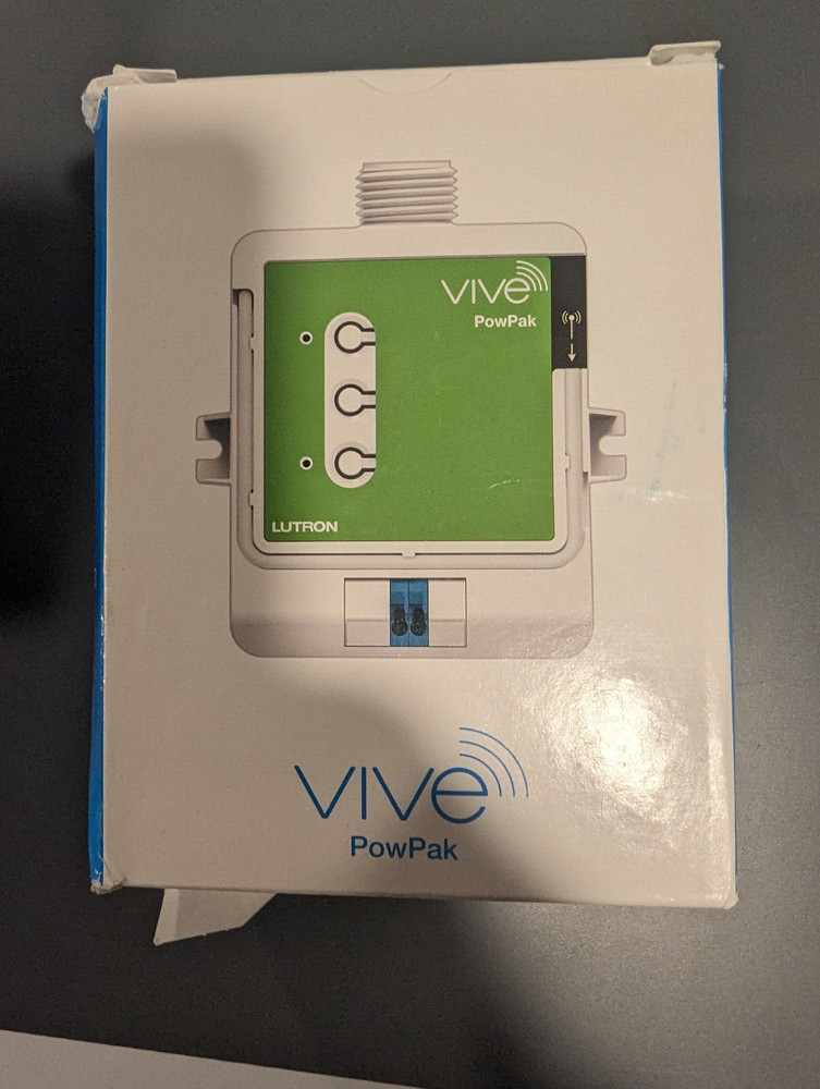 ” New in Box ” Lutron Vive PowPak Dimming Module RMJS-8TN-DV-B