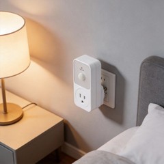 Easily Installed Motion Detection Outlet with Reliable Performance Features