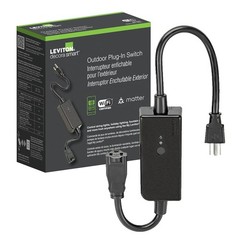 Outdoor Smart Plug Switch with Light Sensor Works with Alexa Google Home