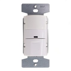 GREENGATE OSW-P-1001-MV-W WALL SWITCH OCCUPANCY SENSOR, 1000W, 120/277V, WHITE
