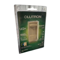 Lutron Skylark Contour Ivory LED+ Dimmer Switch for LED Bulbs CTCL-153PDH-IV