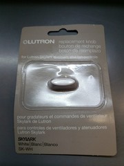 Lutron Skylark Dimmer Replacement Knob SK-WH White 1 Pack – Brand new in box