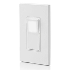 White LED Illuminated Rocker Switch Single Pole 15 Amp 120277 Volt Residentia…