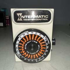 InterMatic Master Control Timer Model D-811; 2 Prong Excellent Condition