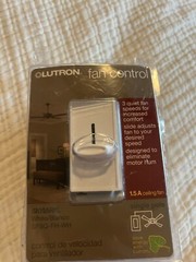 Lutron Skylark SFSQ-FH-WH 3-Speed Fan Control White