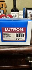 LUTRON NTFTU-5A-WH NOVA T Fluorescent Slide Dimmer 120V/5A WHITE