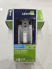 Leviton 4-way Switch, Standard 15A