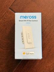 Meross Smart Ceiling Fan Control & Dimmer Light Switch, Works with Apple HomeKit