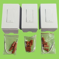Commercial Electric 120V 3-Way Smart Switch. White (3 Pack) T