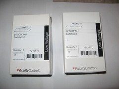 ” Lot of 2 ” New Acuity Controls Sensor Switch Low Voltage Switchpods SPODM WH