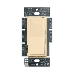 Lutron DVCL-153P-IV Single Pole 3-Way 150W Slide Dimmer Switch 120V Ivory